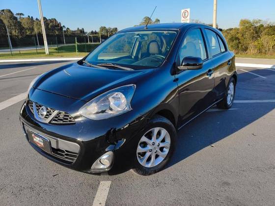 NISSAN MARCH 1.0 SV 16V FLEX 4P MANUAL NISSAN MARCH 1.0 SV 16V FLEX 4P MANUAL
